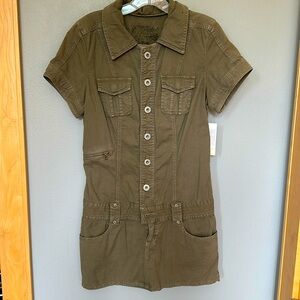 Guess jeans drop waist mini dress